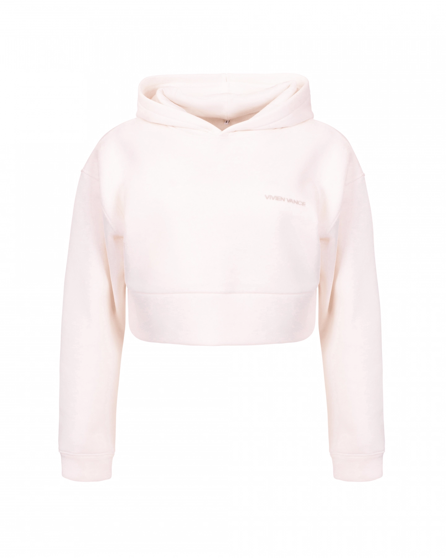 Light pink cropped hoodie hotsell